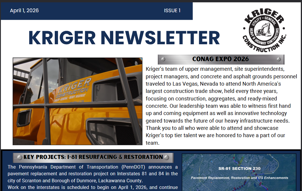 April 2026 Newsletter