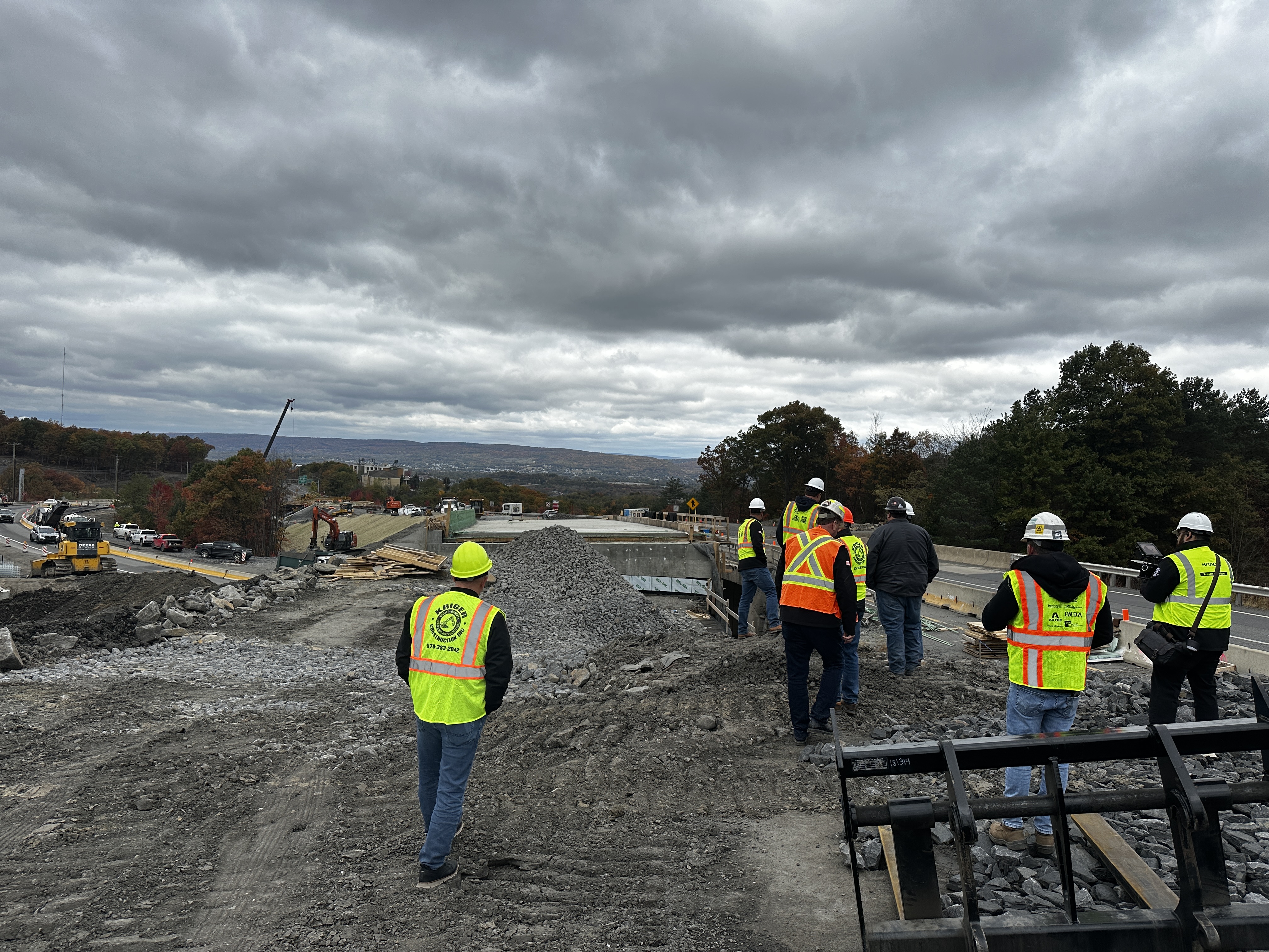 Kriger bridge construction