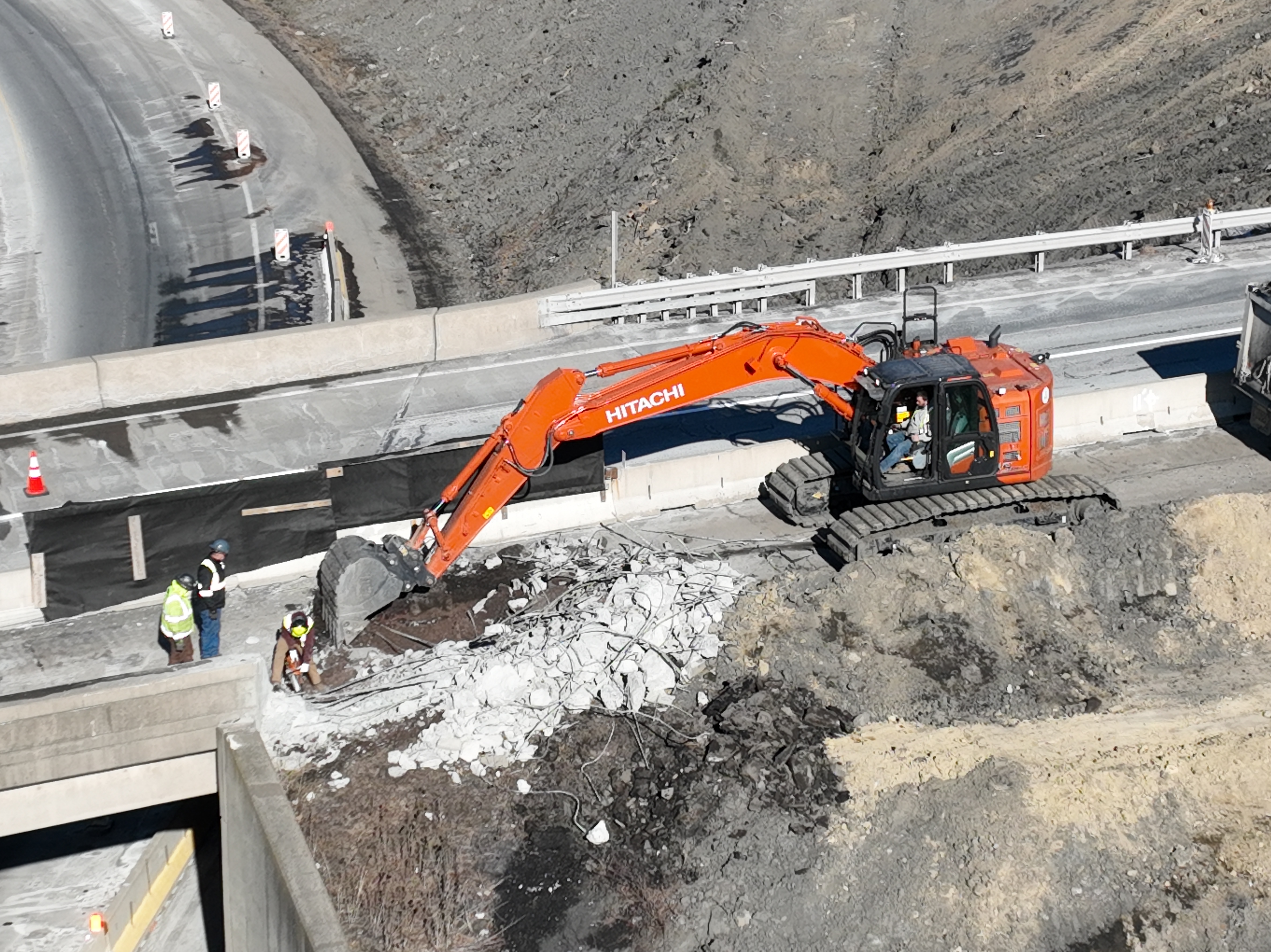 Kriger bridge construction