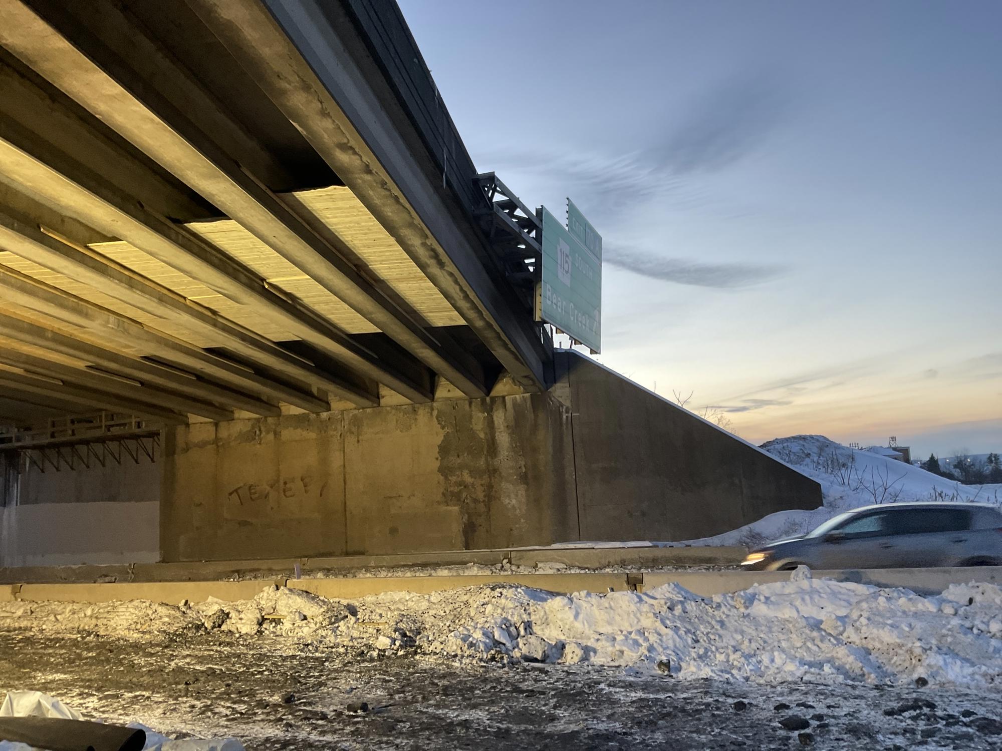 Kriger bridge construction